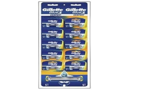 GILLETTE BLUE 3 COMFORT 10